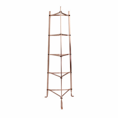 Enclume 5-Tier Assembled Gourmet Cookware Stand Brushed Copper