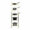 Enclume Classic Series 5-Tier Cookware Stand Brass Finish