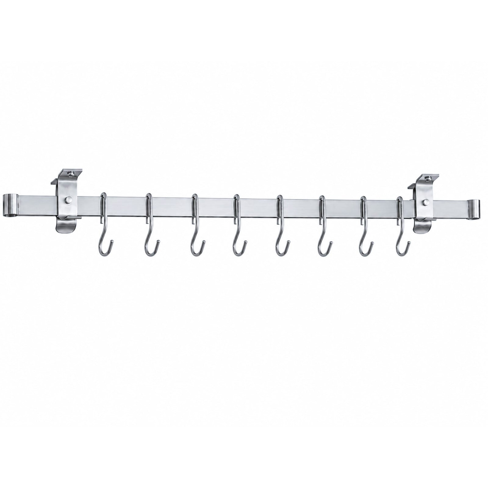 Enclume Design Products Handcrafted Low Ceiling Bar in Hammered Steel, Brushed Stainless or Copper