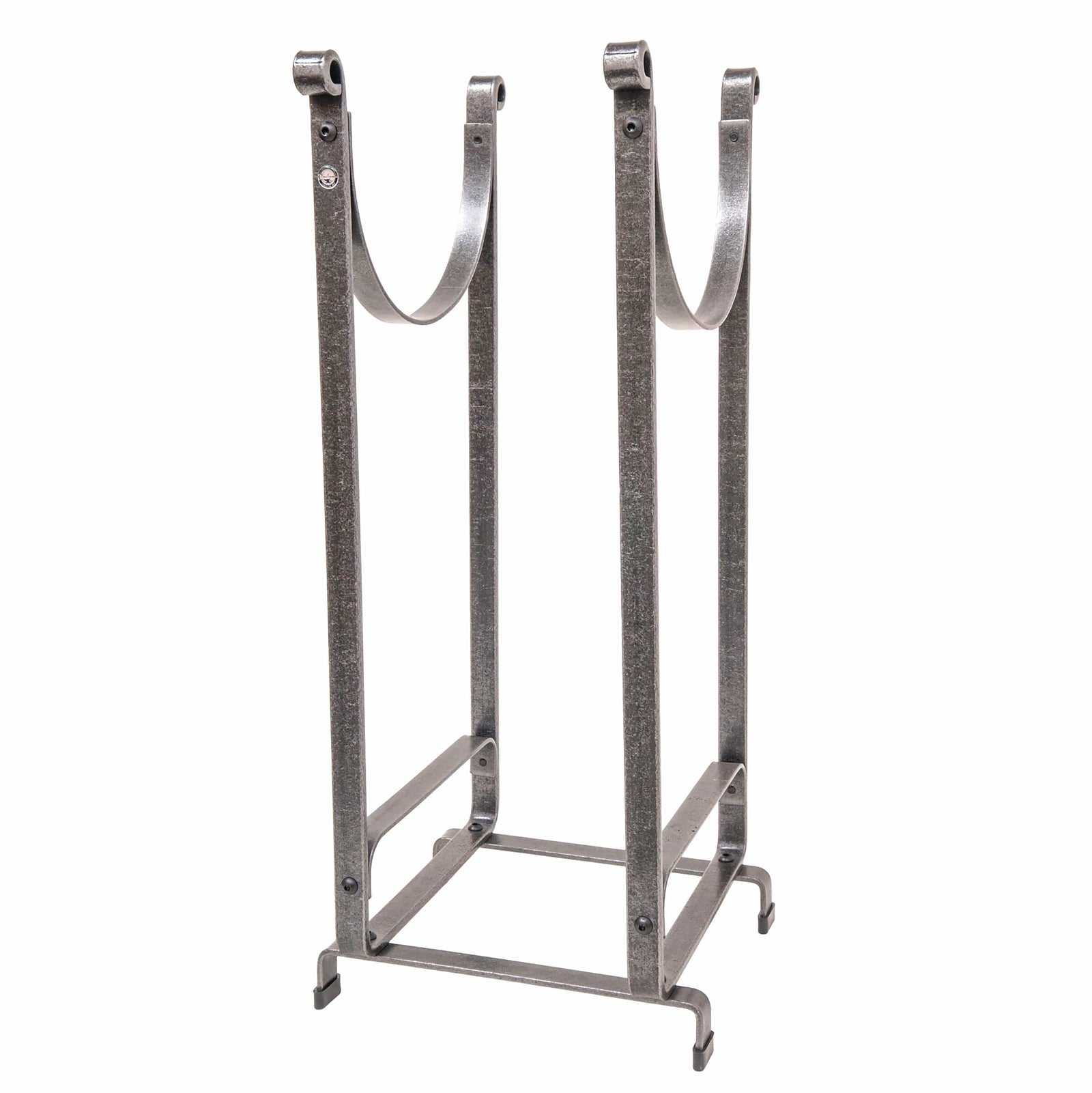 Enclume Design Products Handcrafted Sling Fireplace Log Rack w/Newspaper Holder