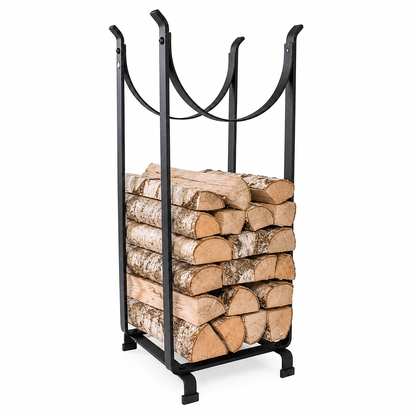 Enclume Design Products Hearthside Wood Rack Black