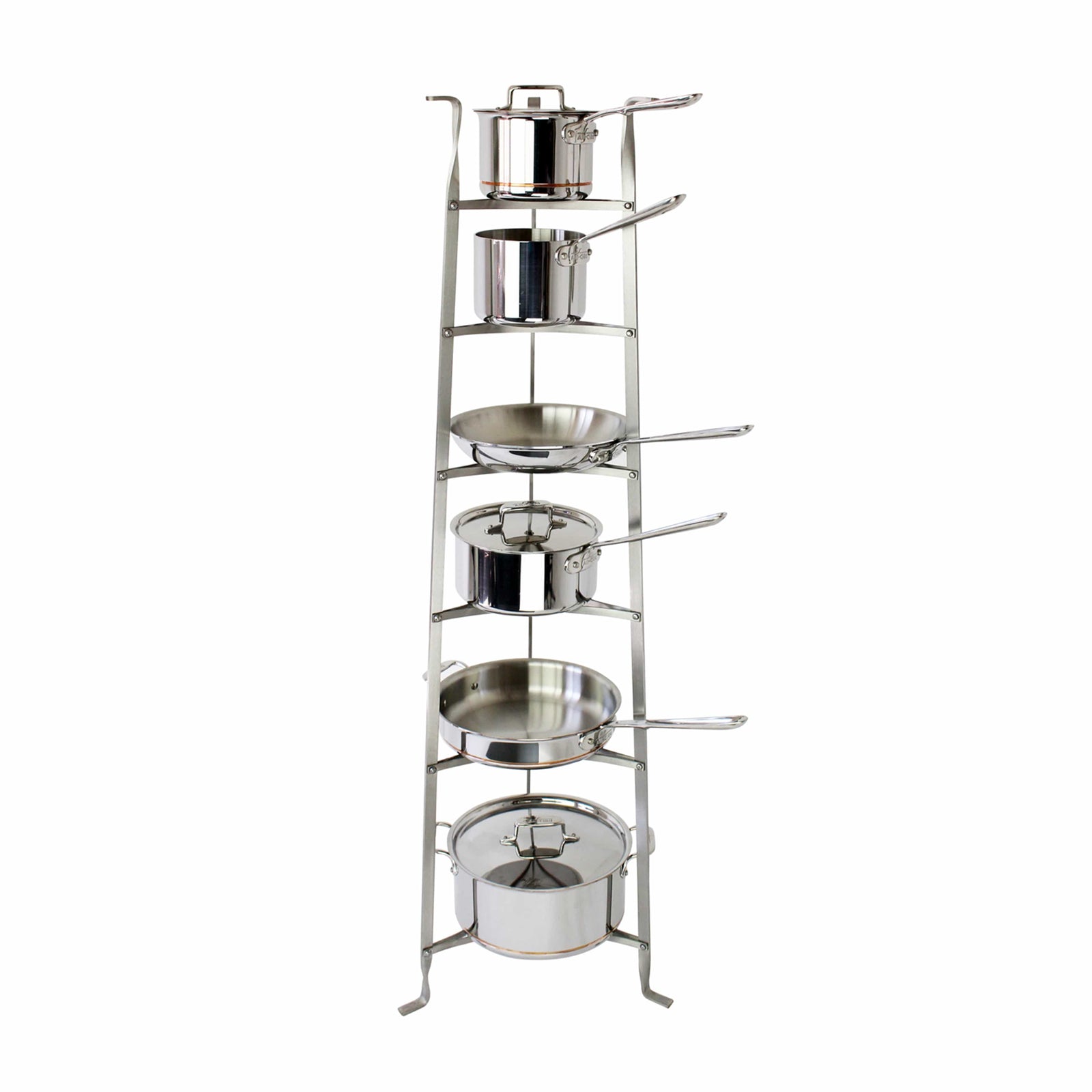 Enclume Floor 6-Tier Gourmet Cookware Stand (Unassembled)