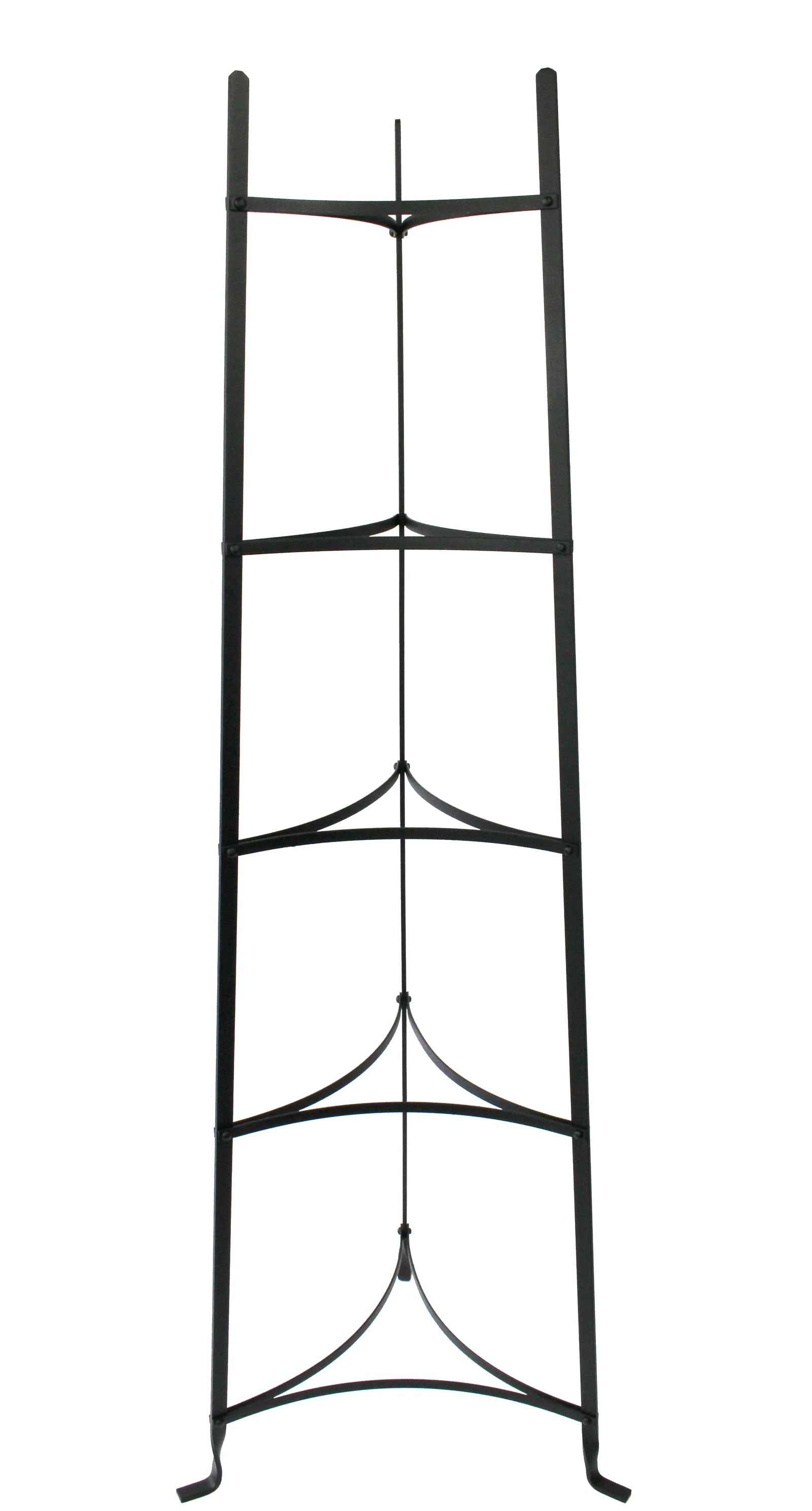 Enclume Floor Handcrafted 5-Tier Designer Stand Black