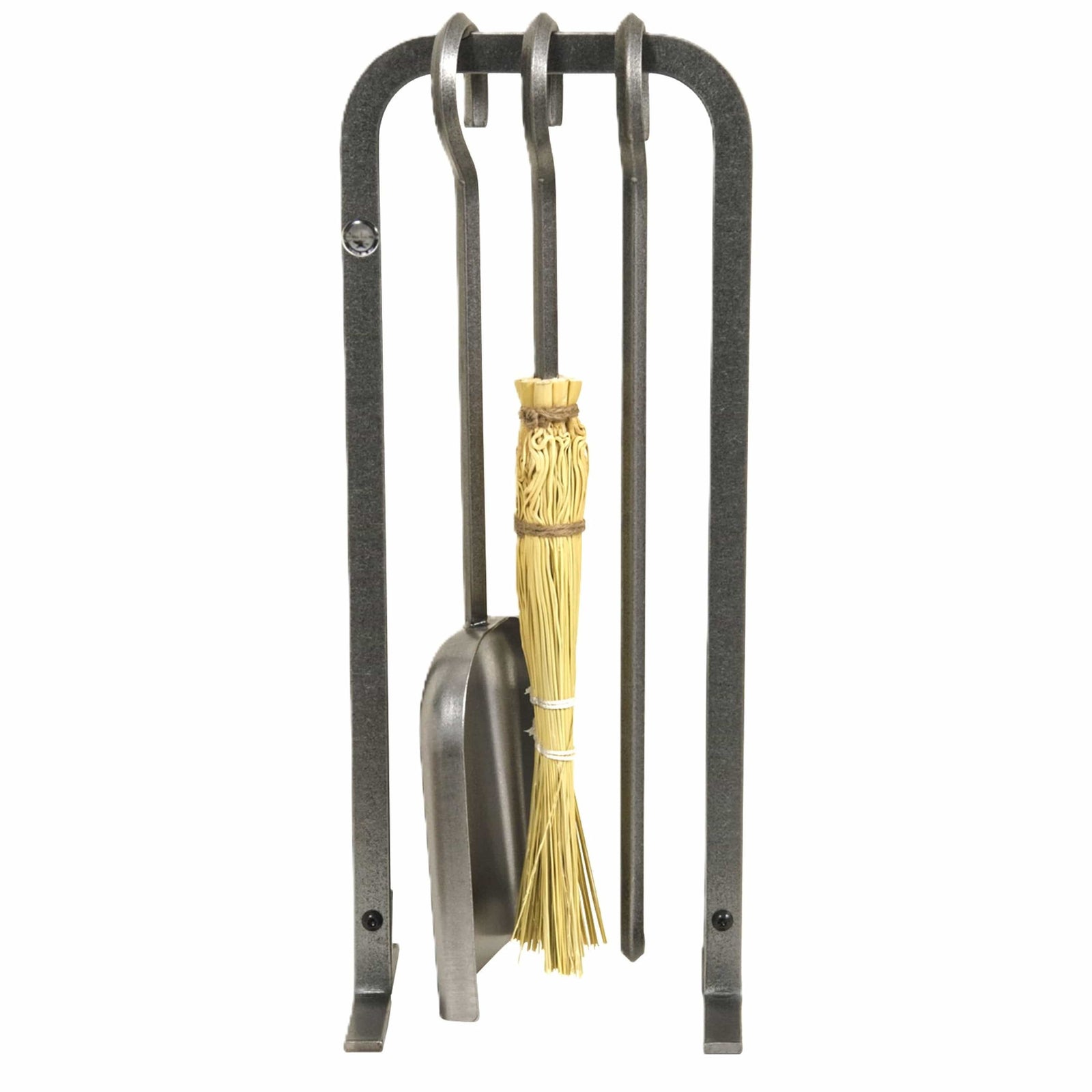 Enclume Floor Hearthside Short Tool Set Hammered Steel