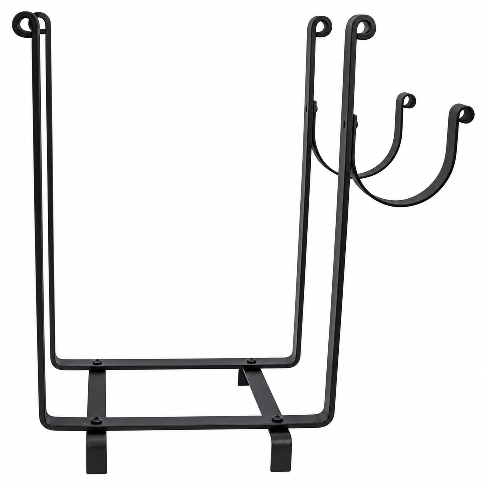 Enclume Floor Rectangle Fireplace Log Rack Black (CLEARANCE)
