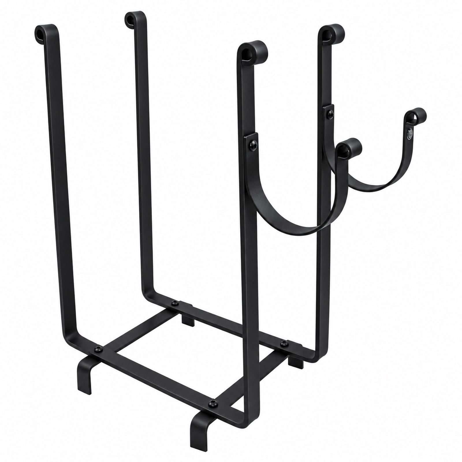 Enclume Floor Rectangle Fireplace Log Rack Black (CLEARANCE)