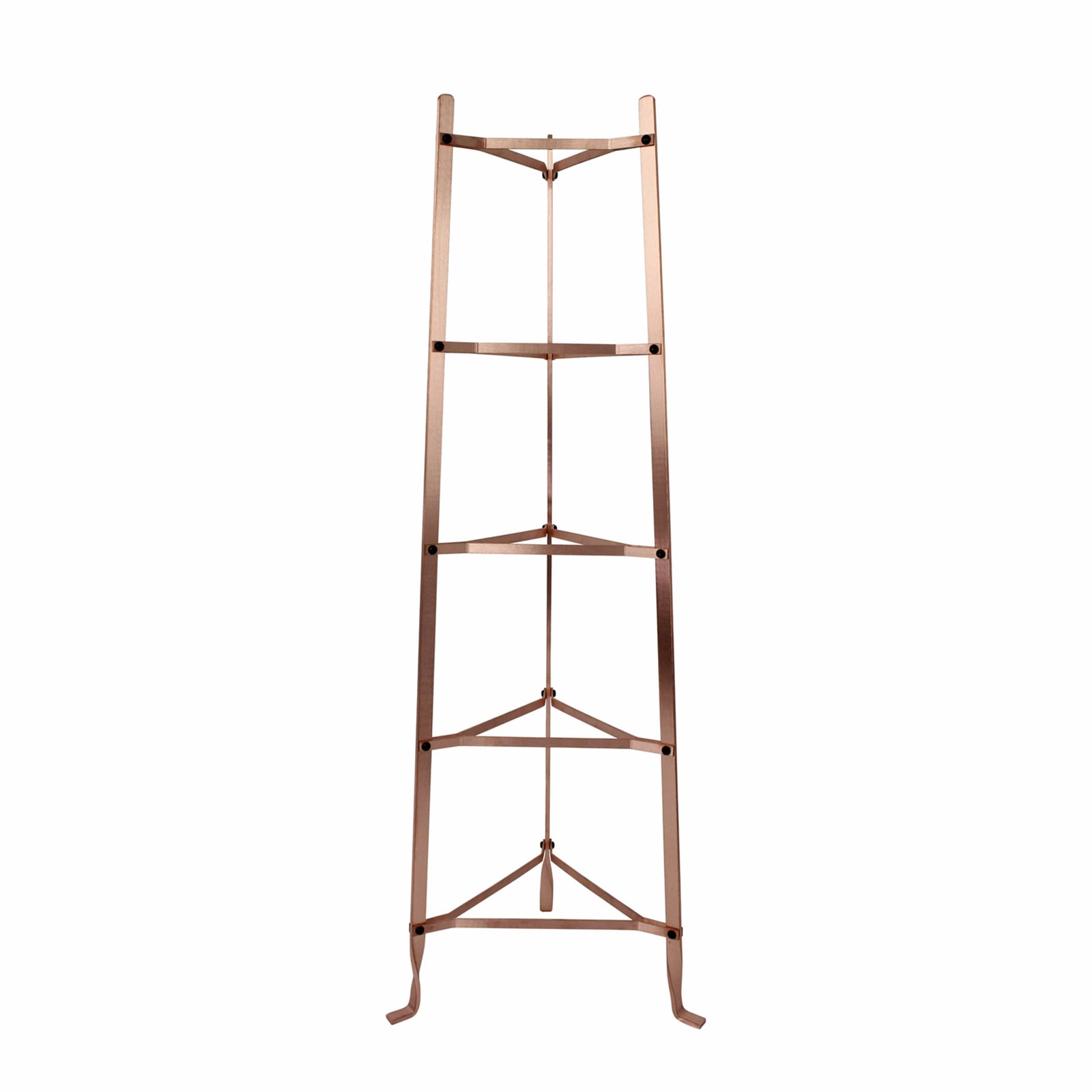 Enclume Floor Solid Copper 5-Tier Classic Cookware Stand, Black & Solid Copper(Unassembled)
