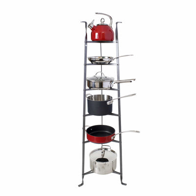 Enclume 6-Tier Gourmet Cookware Stand, Assembled or Unassembled