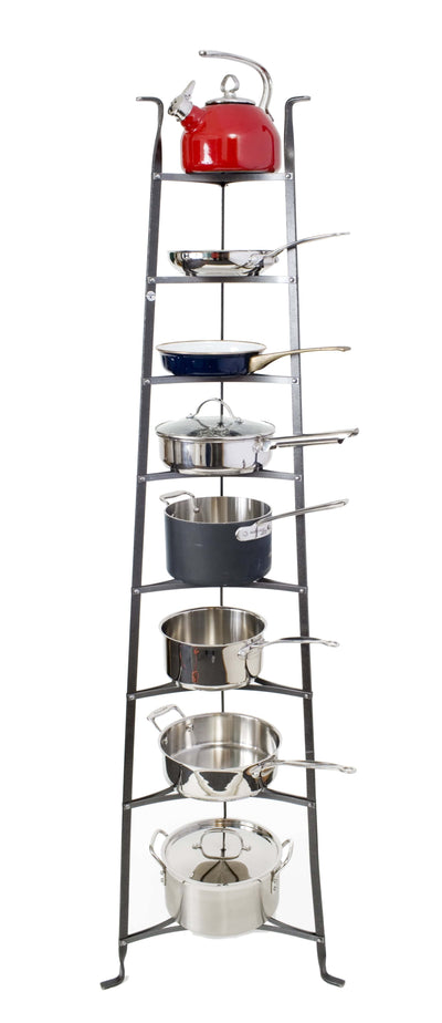 Enclume 8-Tier Gourmet Cookware Stand, Assembled or Unassembled