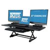 DTD Height Adjustable Standing Desk Converter Large Black