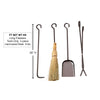 Enclume Long 4-Piece Fireplace Tools Only