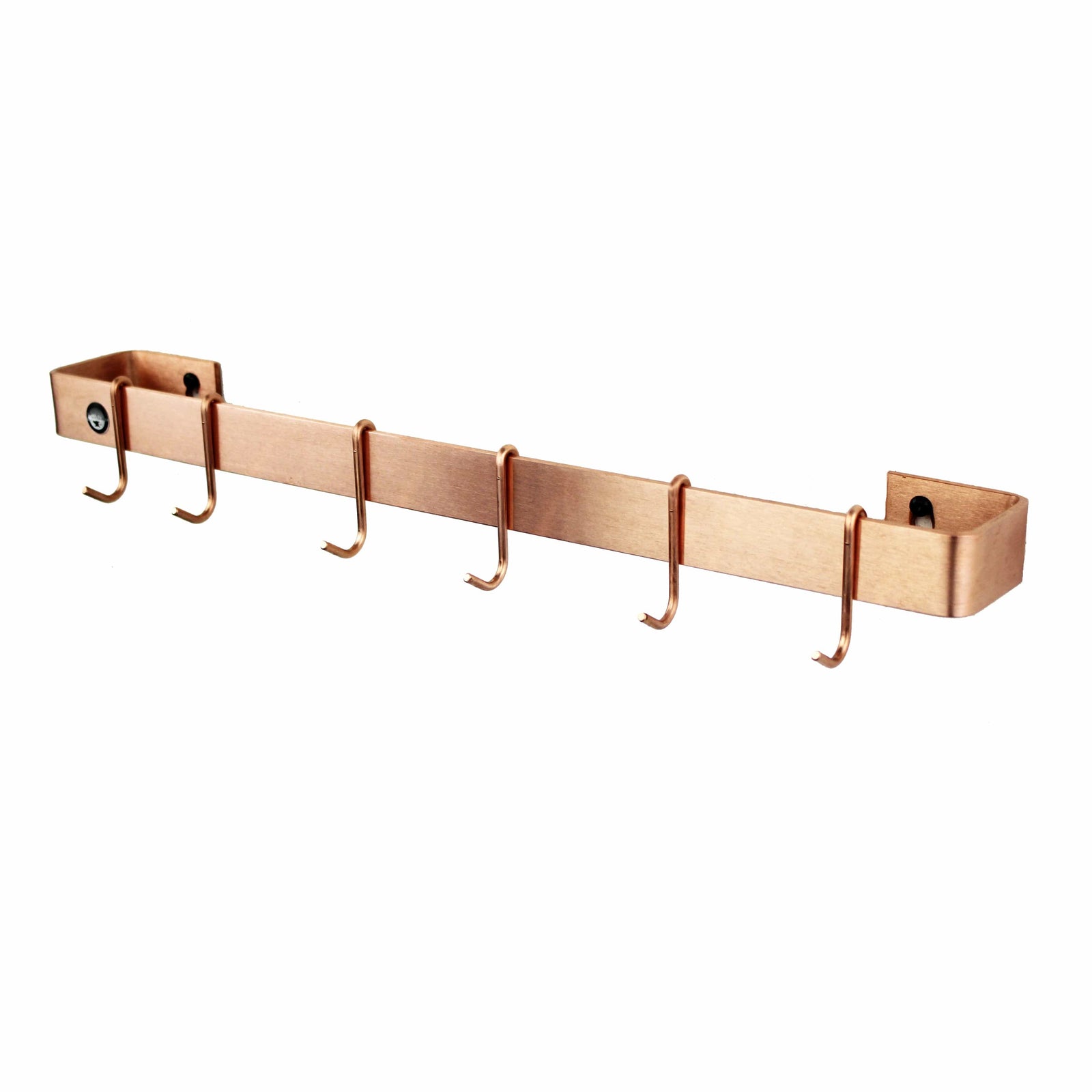 Enclume Handcrafted Classic Wall Rack Utensil Bar with 6 Hooks