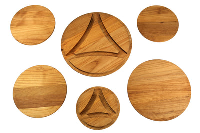 Enclume Solid Alder Wood Shelves for 6-Tier Gourmet Stand