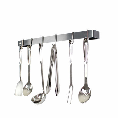 Enclume Handcrafted Classic Utensil Bar with 6 Hooks