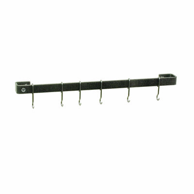 Enclume Handcrafted Classic Wall Rack Utensil Bar with 6 Hooks