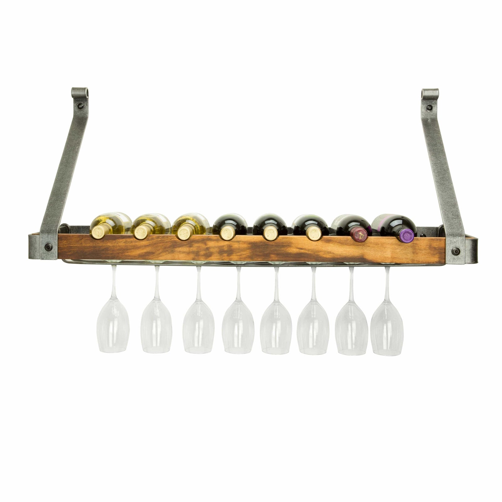 Enclume Wall Signature Bookshelf Wine Rack w/Tigerwood (24", 30", 36")