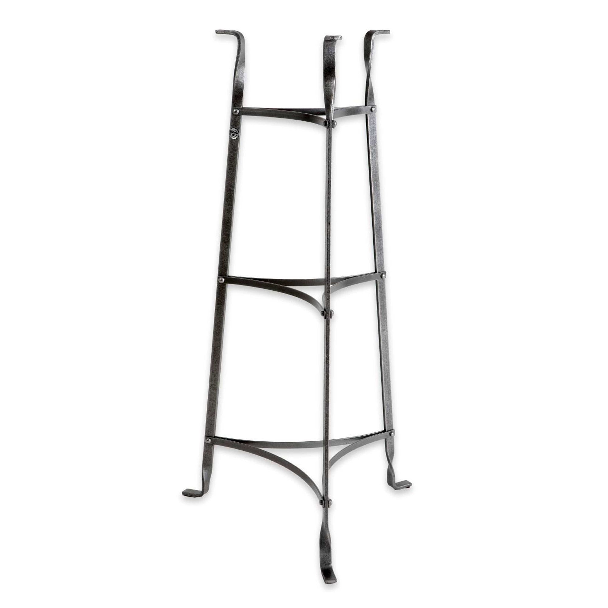 Enclume Unassembled 3-Tier Designer Stand Hammered Steel