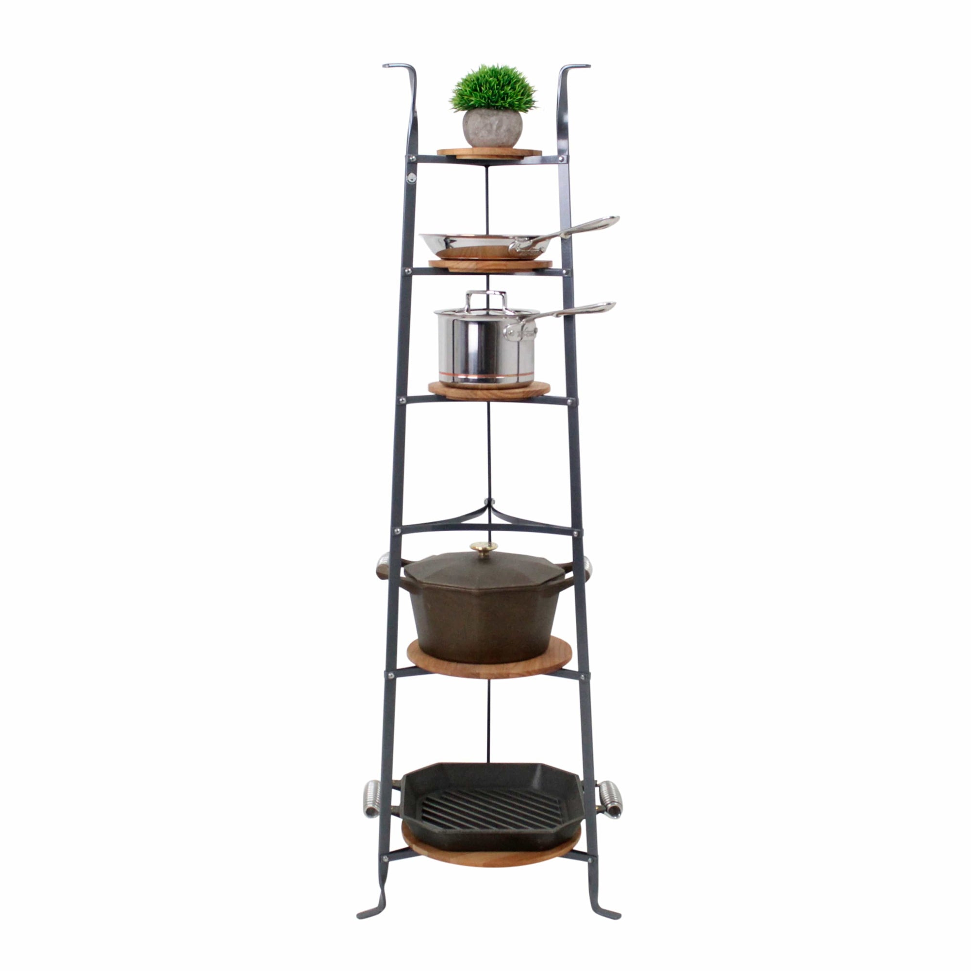 Enclume 6-Tier Unassembled Gourmet Cookware Stand