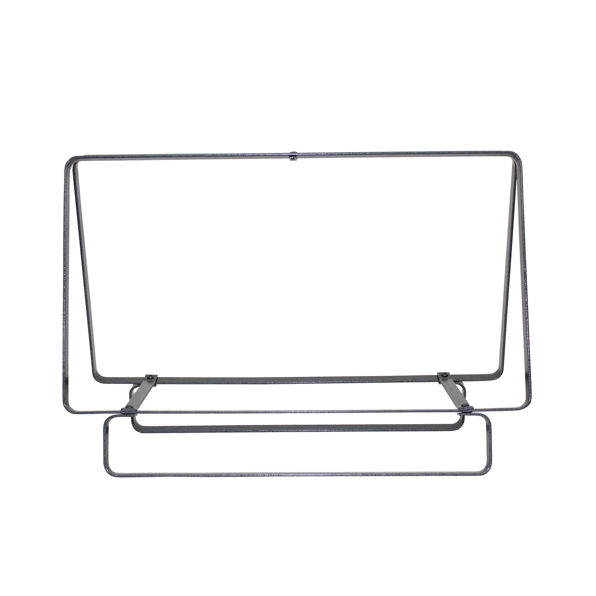 Rectangular-Fireplace-Log-Rack-Silver