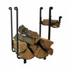 Enclume Rectangle Fireplace Log Rack in Black