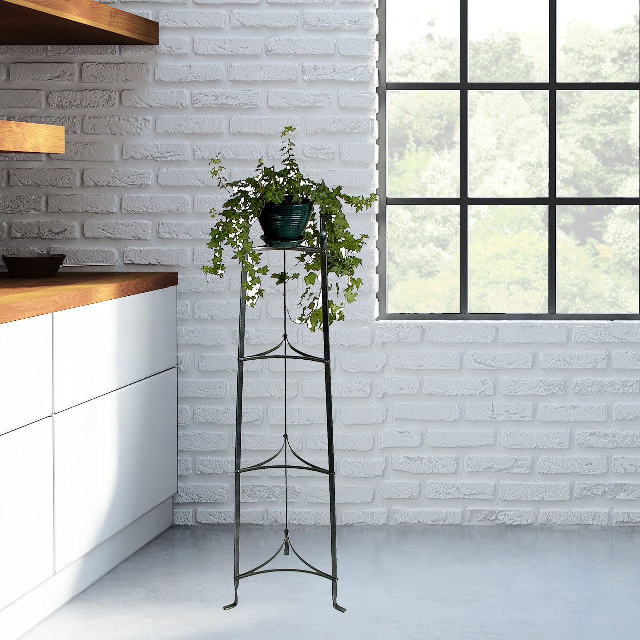 Enclume - 3-Tier Designer Stand w/Alder Shelves - Enclume Design