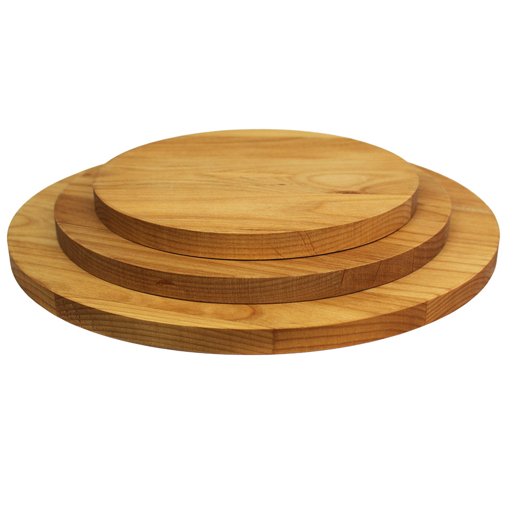 Premium Alder Wood Shelves for 3-Tier Designer & French Stands