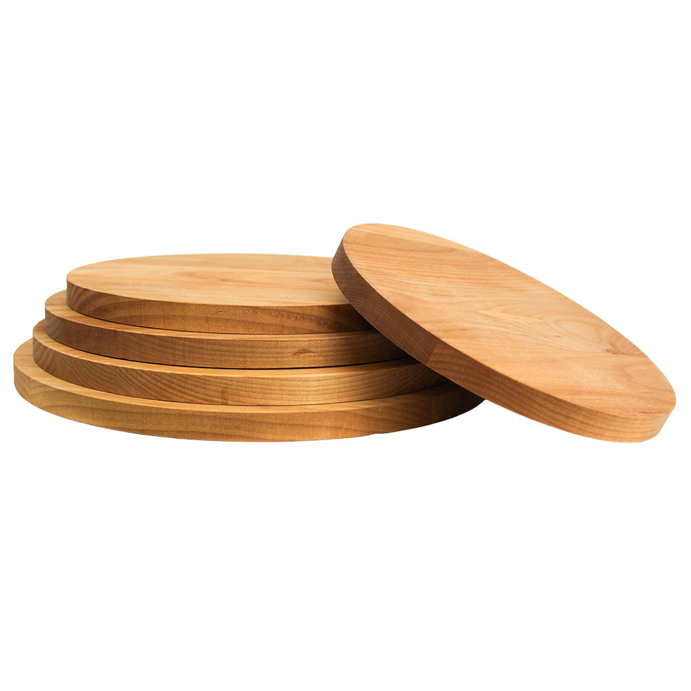 Premium Alder Wood Shelves for 5-Tier Classic Stands