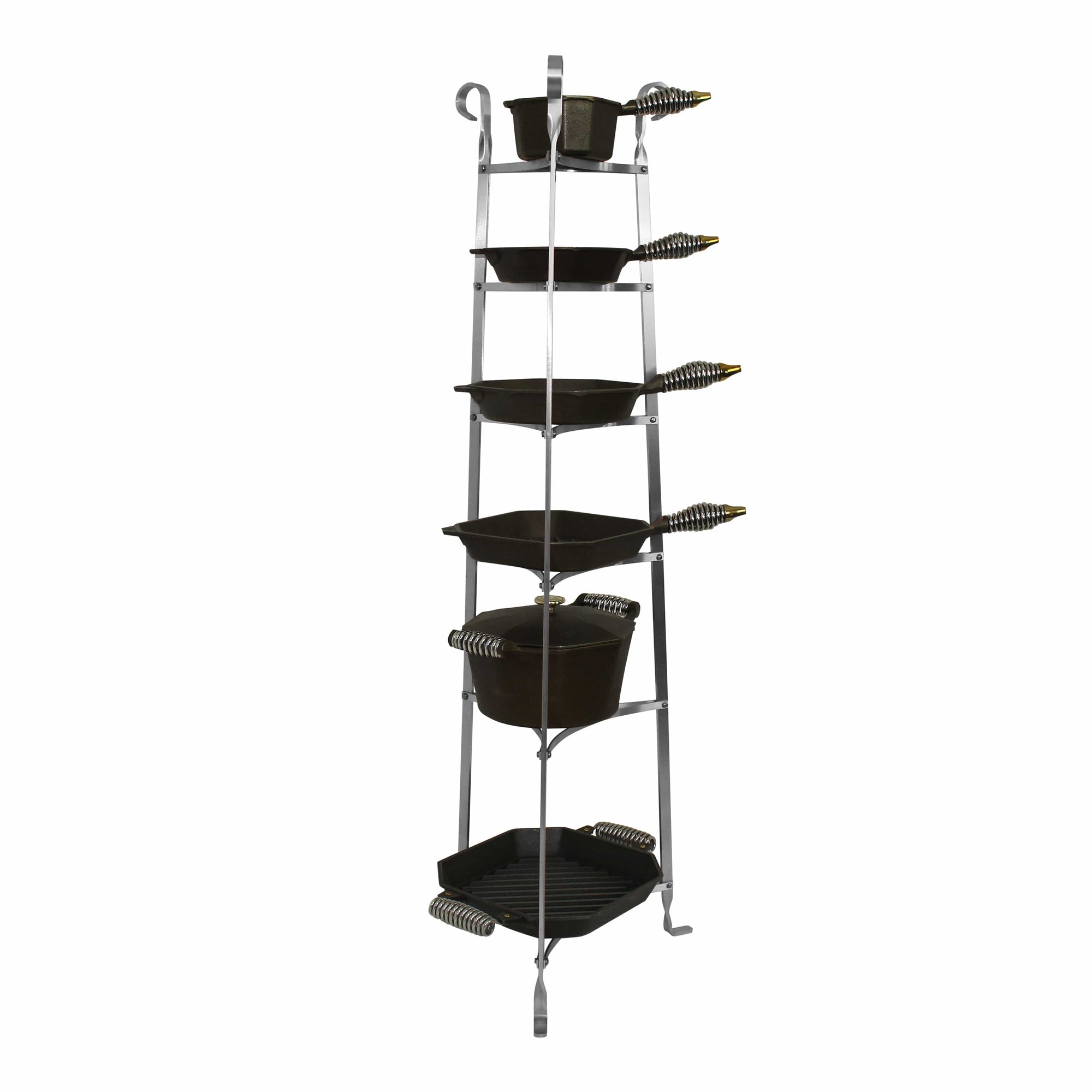 Enclume USA Handcrafted Gourmet 6 Tier Cookware Stand, Black