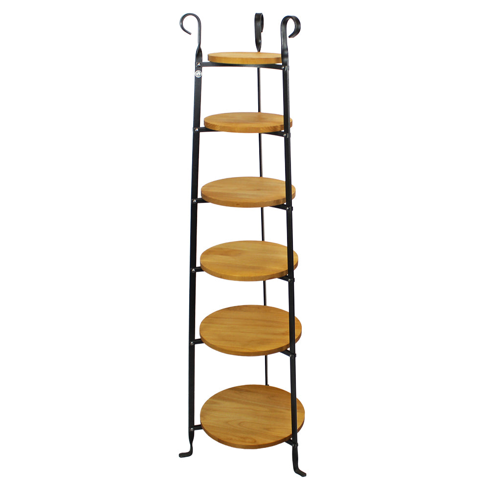6-Tier French Cookware Stands with Boards