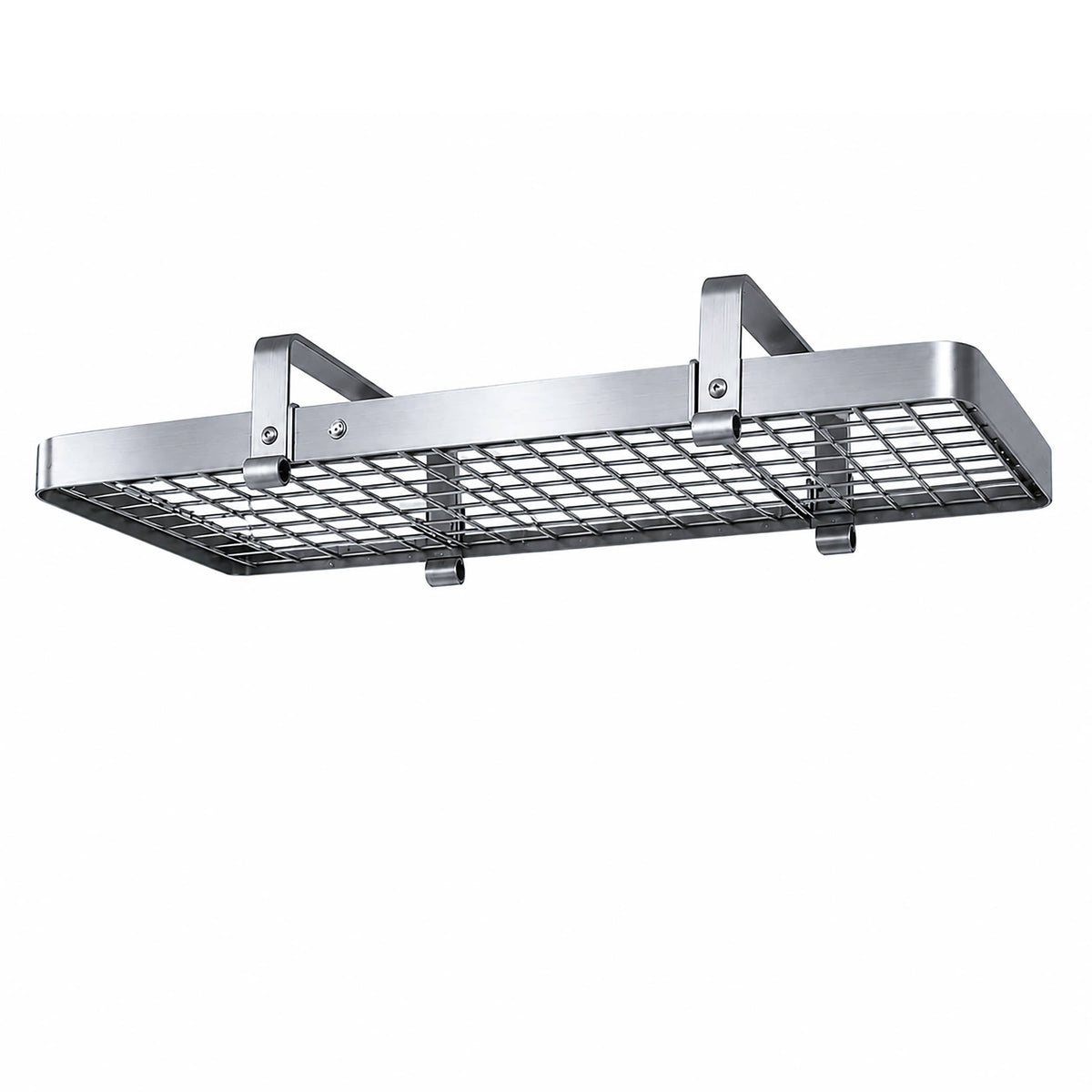 Enclume Ceiling 37" Low Ceiling Rectangle Pot Rack w/ 18 Hooks