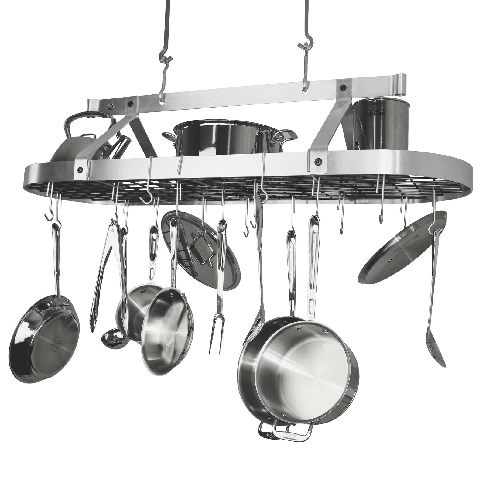Enclume Ceiling Oval Ceiling Pot Rack w/Hooks