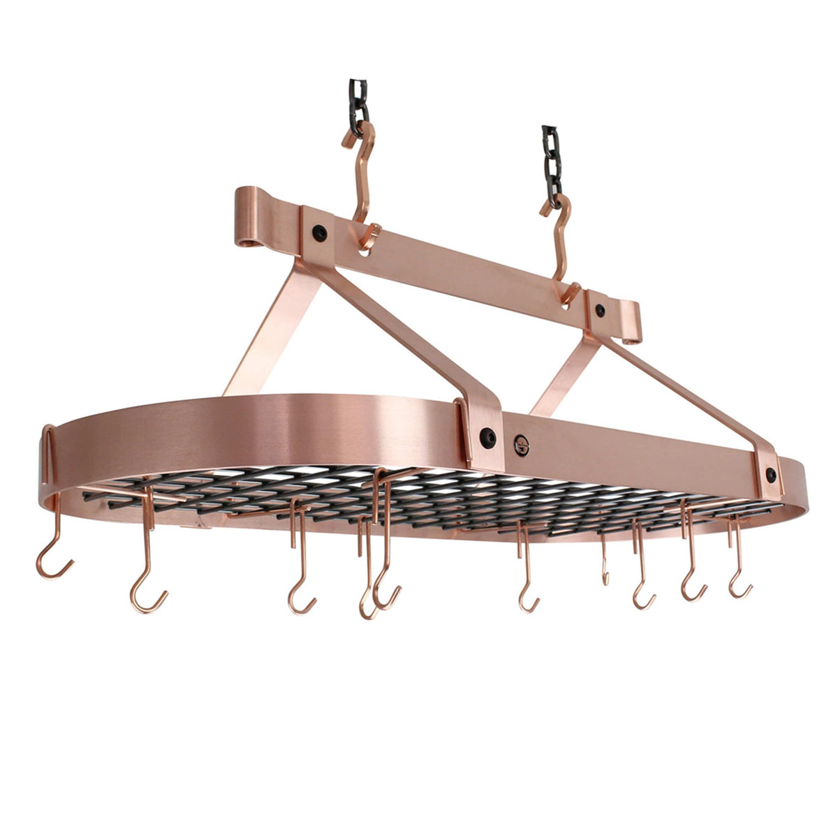 Enclume Ceiling Oval Ceiling Pot Rack w/Hooks