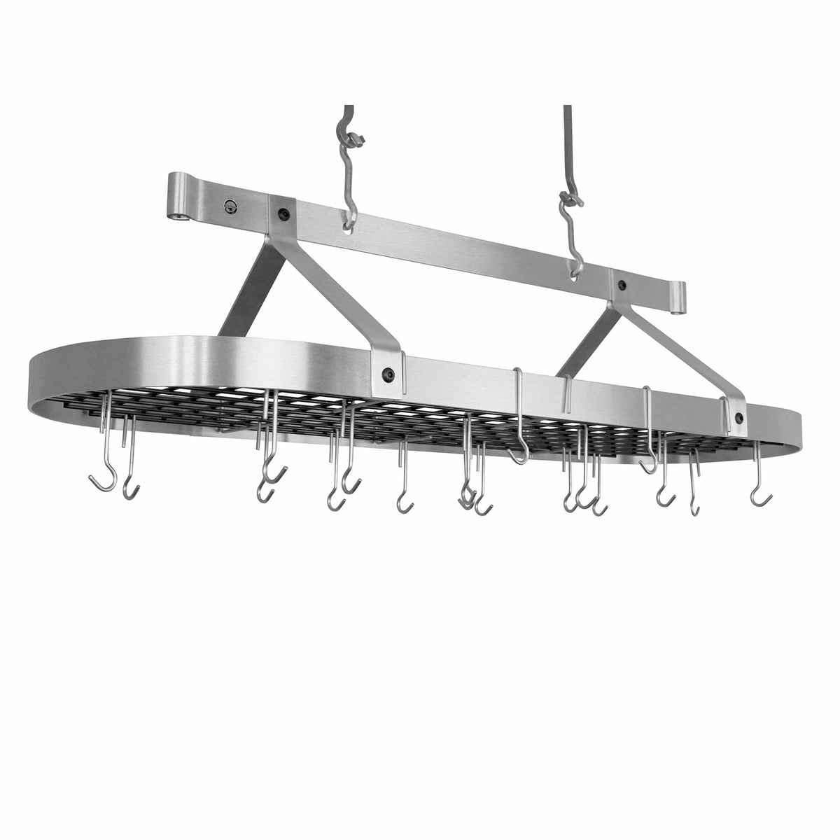 Enclume Ceiling Oval Ceiling Pot Rack w/Hooks