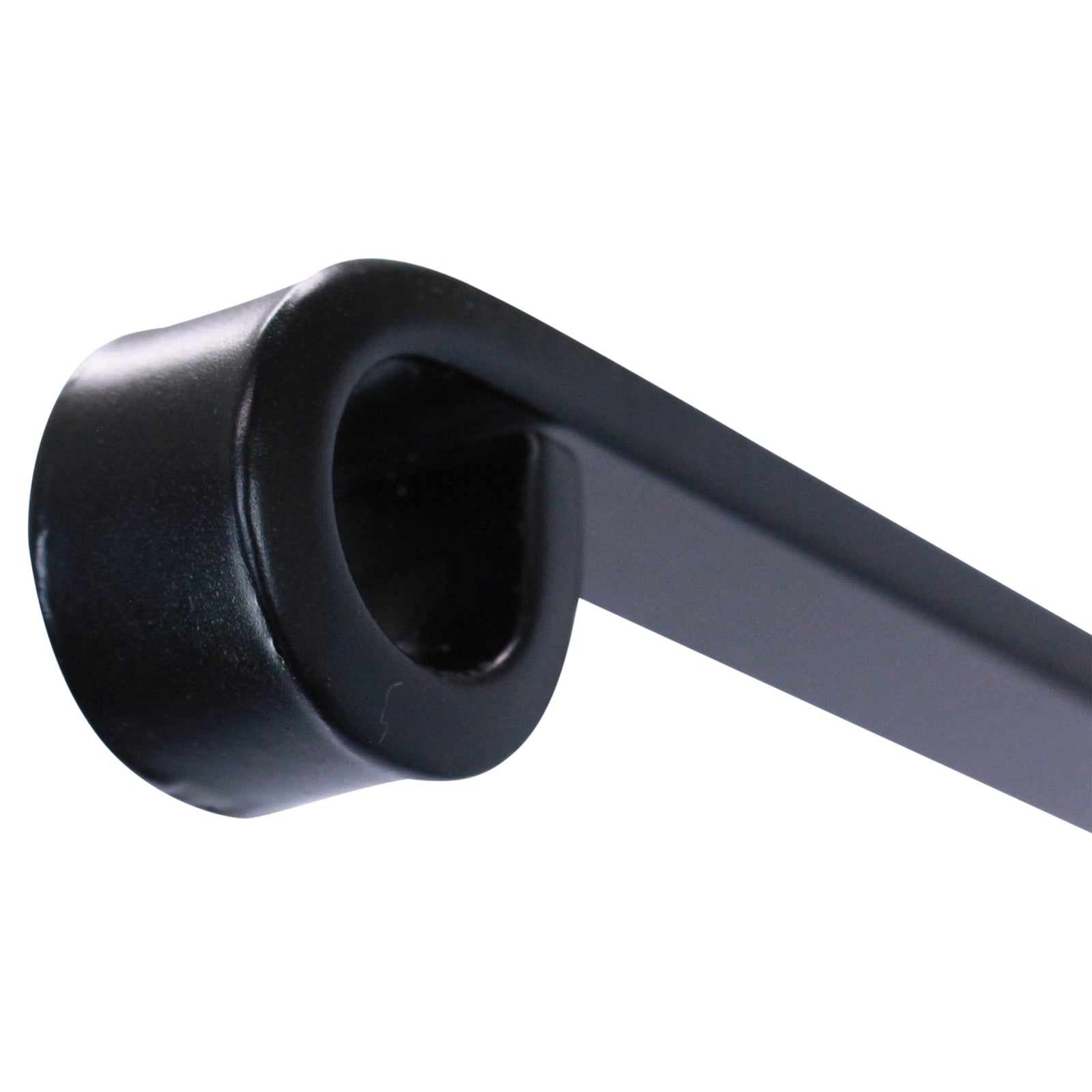 Enclume Design Products Artisan Forged Plant Hanger Wall Shelf Bracket Hook Large (Set of 2) Black