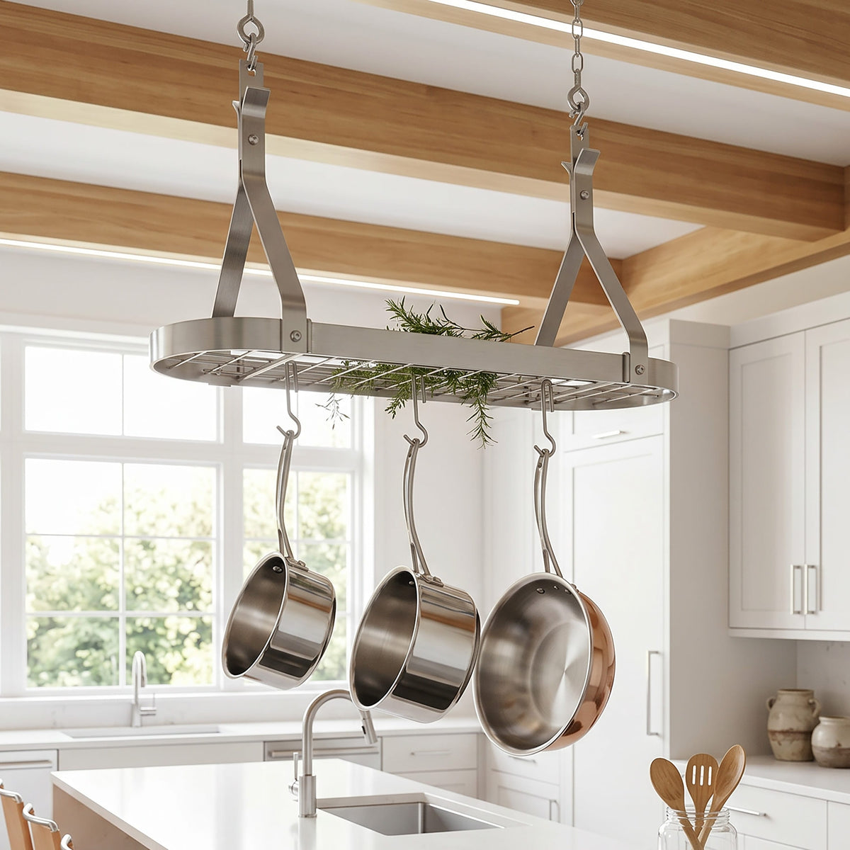 Enclume Design Products Classic Series Petite Oval Ceiling Rack