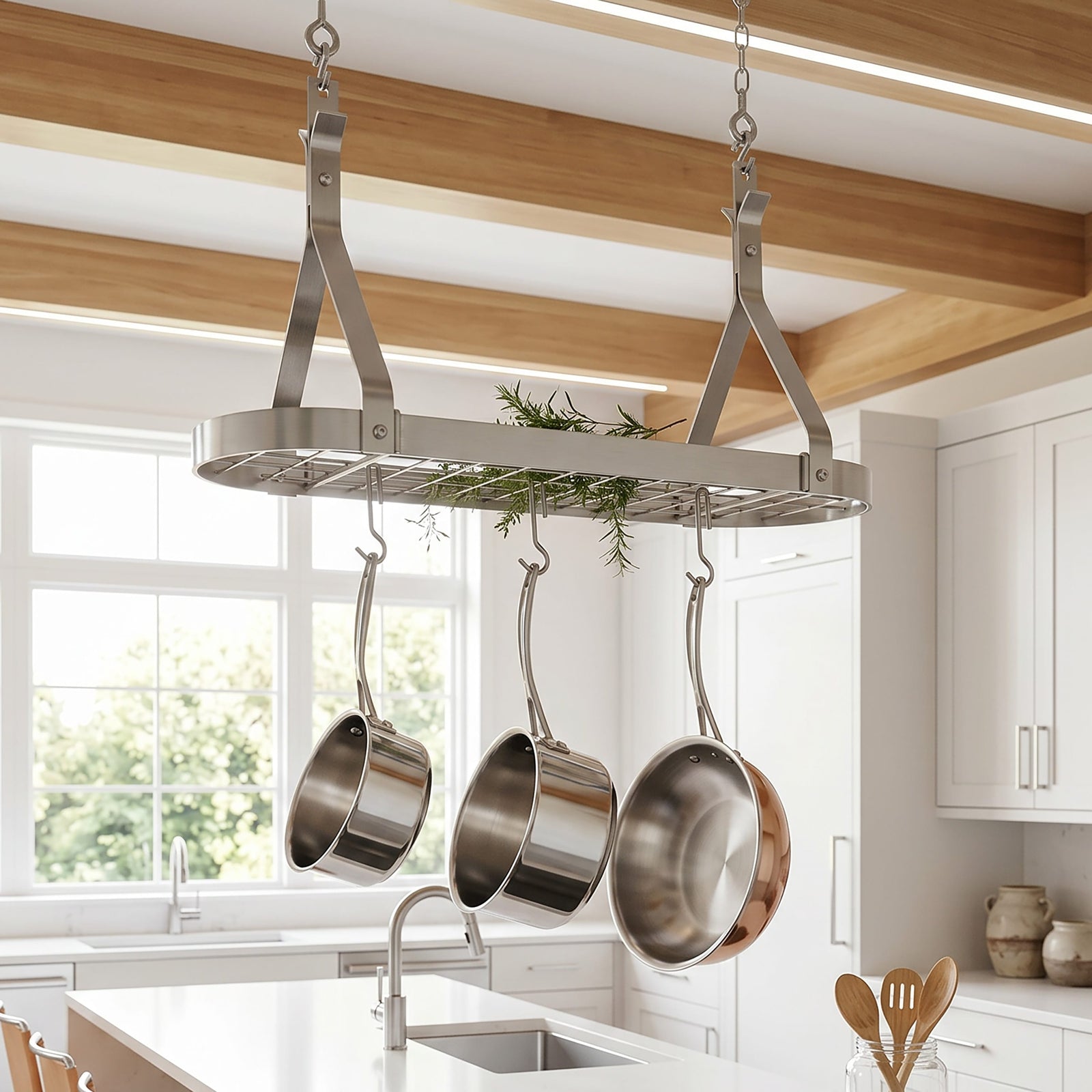 Enclume Design Products Classic Series Petite Oval Ceiling Rack