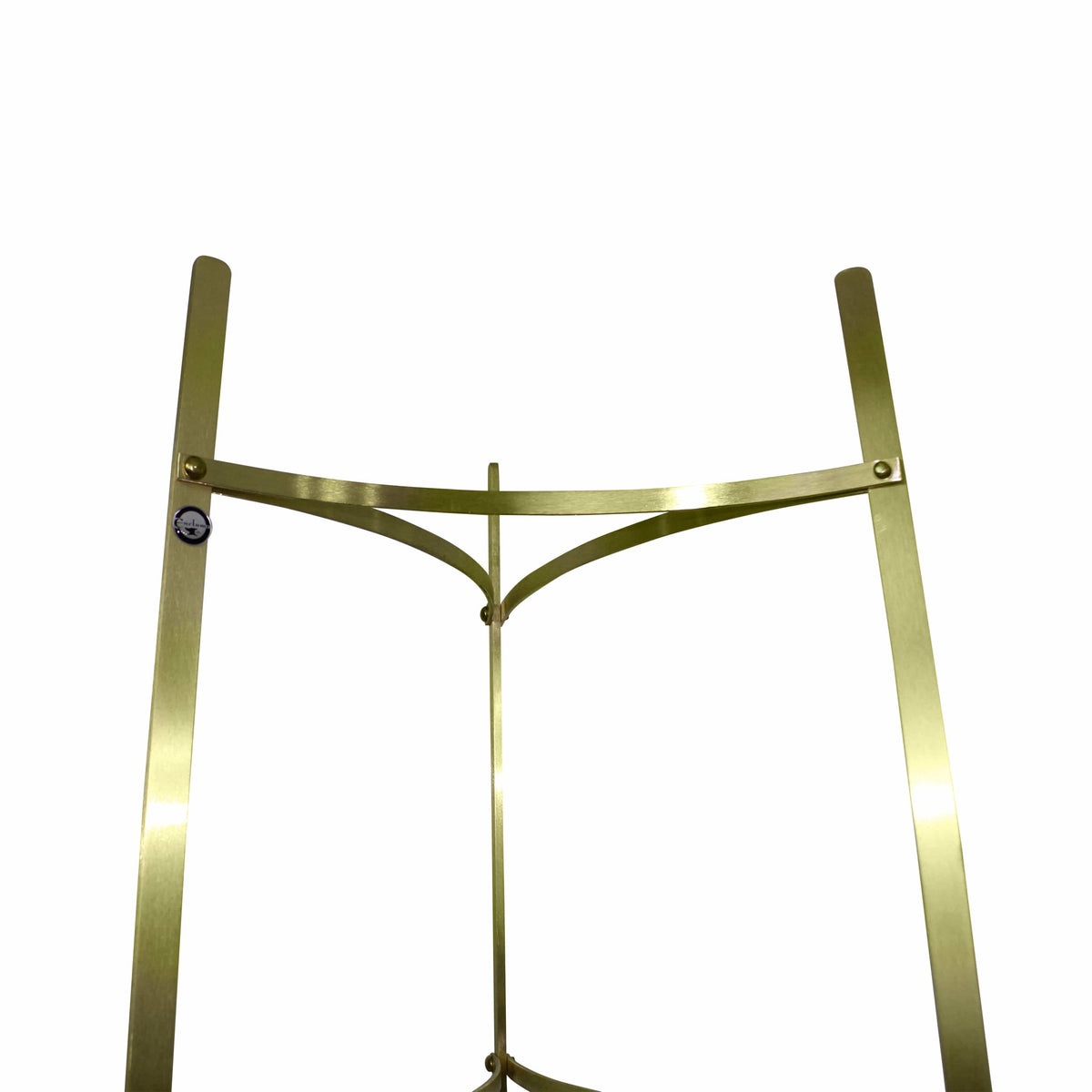 Enclume Design Products Floor 5-Tier Large Classic Cookware Stand, Brass Finish (Assembled)