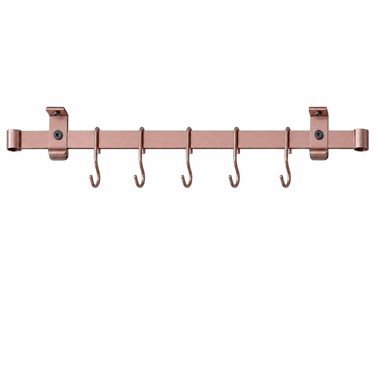 Enclume Design Products Handcrafted Low Ceiling Bar in Hammered Steel, Brushed Stainless or Copper