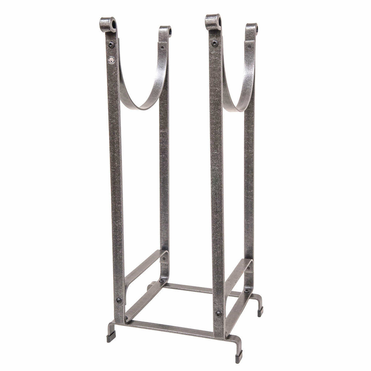 Enclume Design Products Handcrafted Sling Fireplace Log Rack w/Newspaper Holder