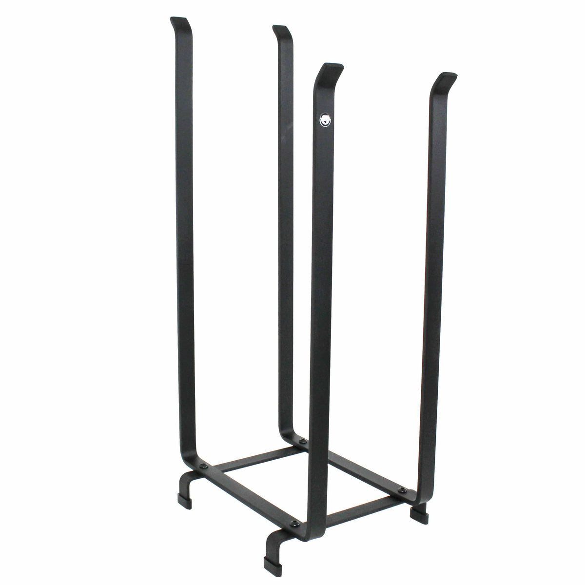Enclume Design Products Hearthside Log Holder Tall Hammered Steel
