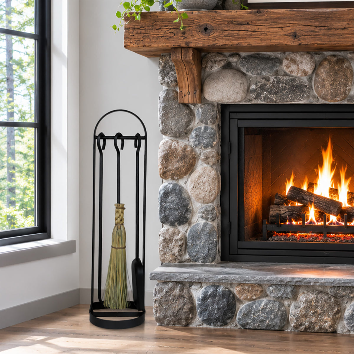Enclume Design Products Hearthside Tool Set Tall Black