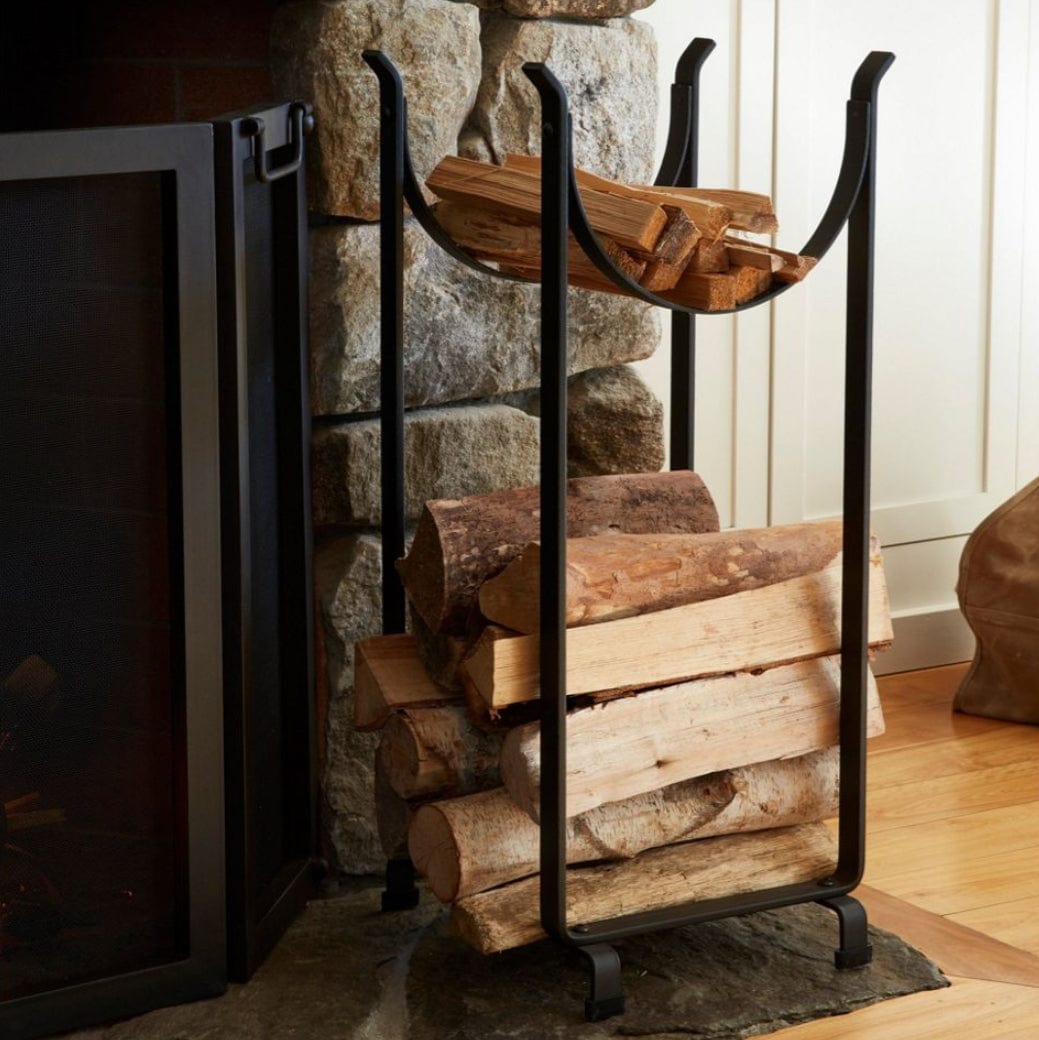 Enclume Design Products Hearthside Wood Rack Black
