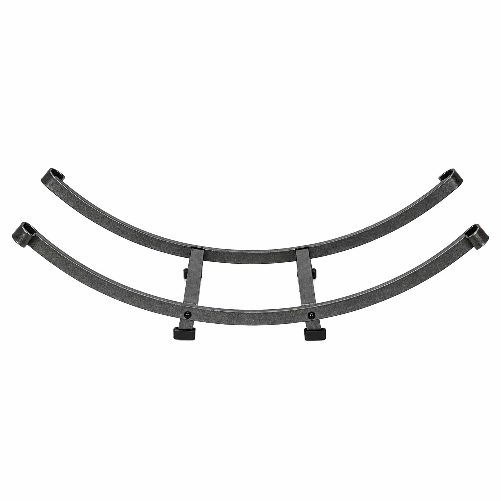 Enclume Floor Arch Basket Fireplace Log Rack Hammered Steel