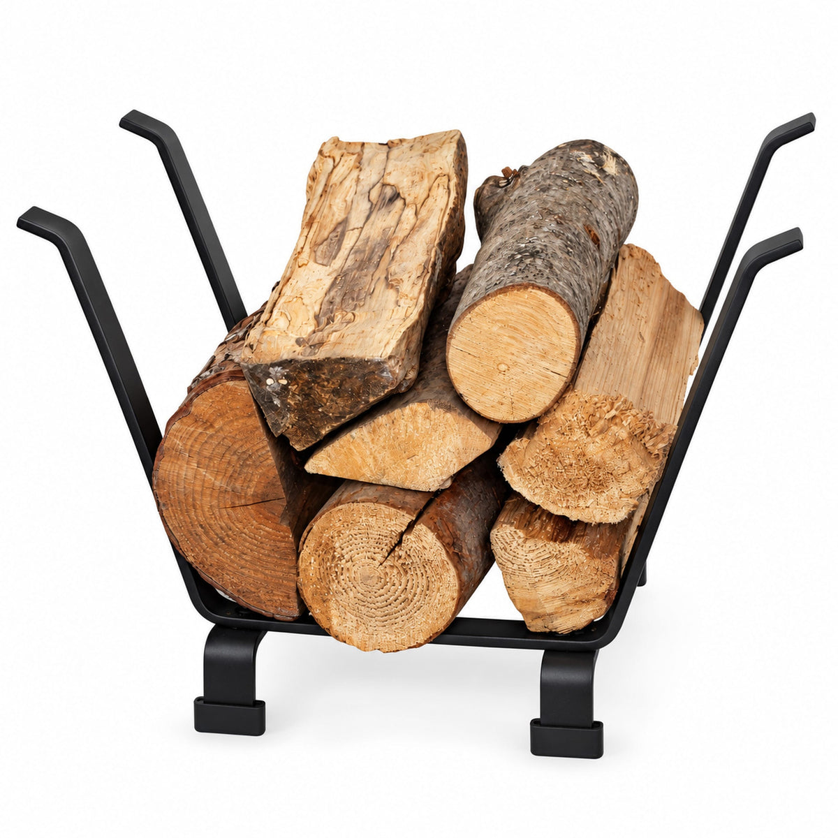 Enclume Floor Basket Indoor/Outdoor Fireplace Log Rack