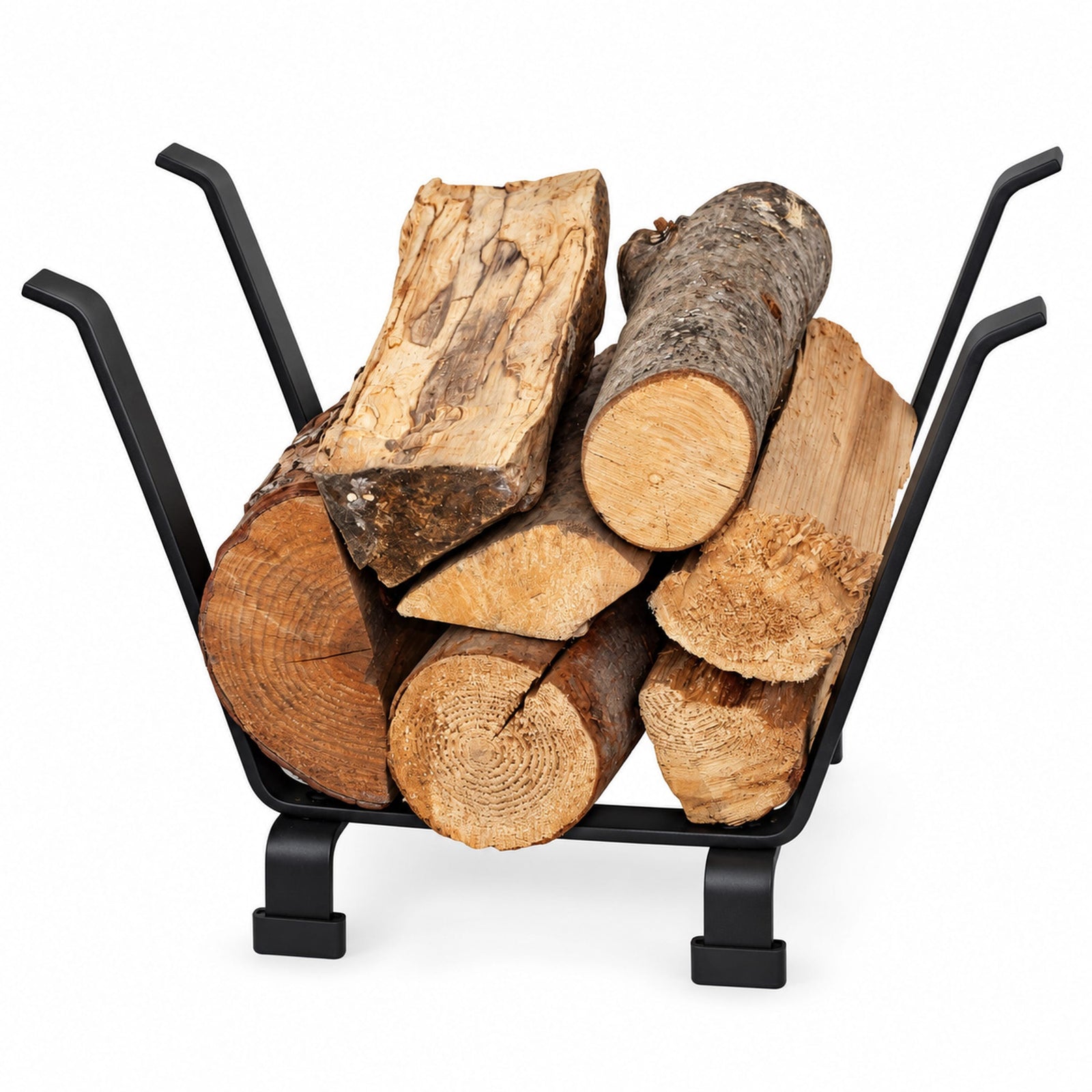 Enclume Floor Basket Indoor/Outdoor Fireplace Log Rack