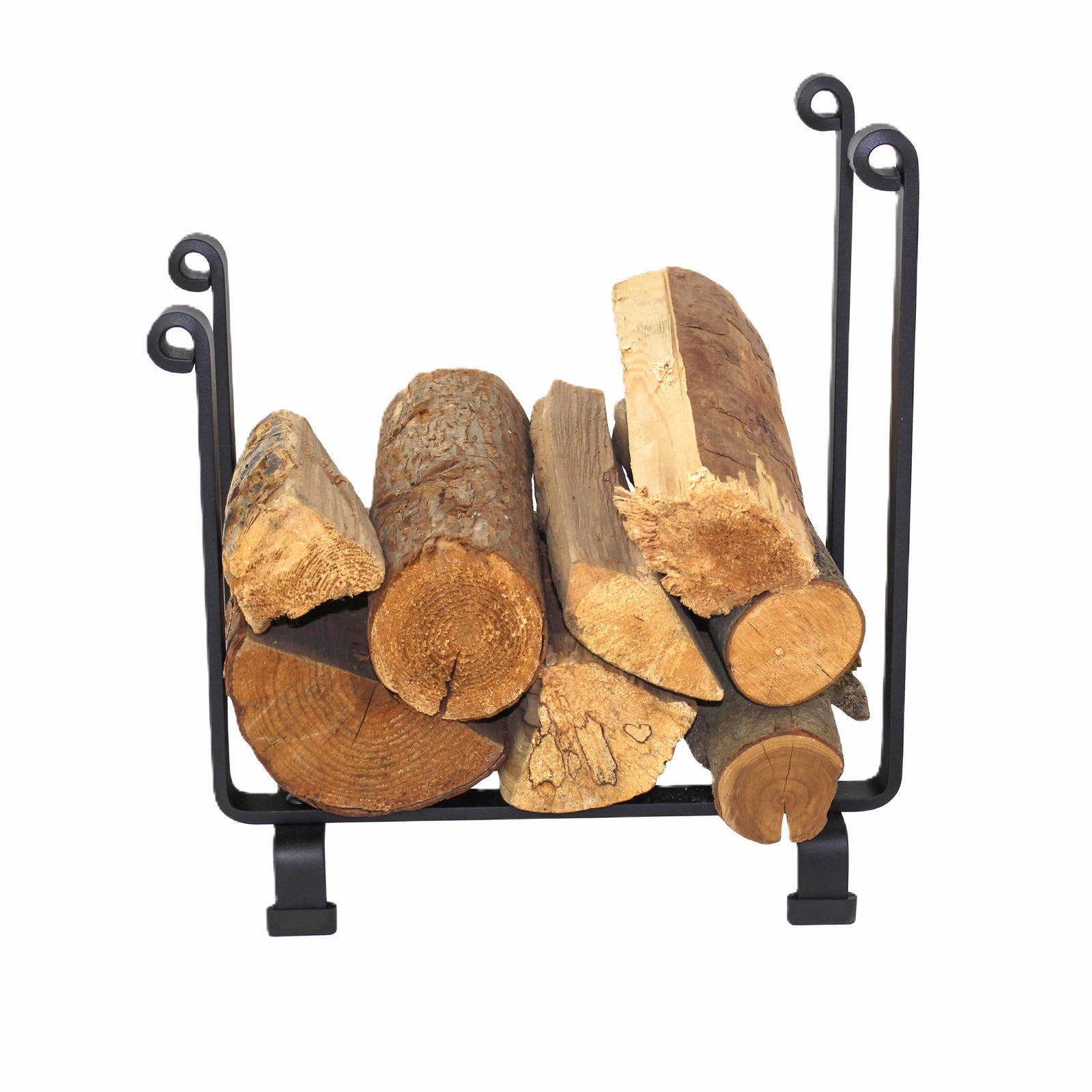 Enclume Floor Black Hearth Fireplace Log Rack