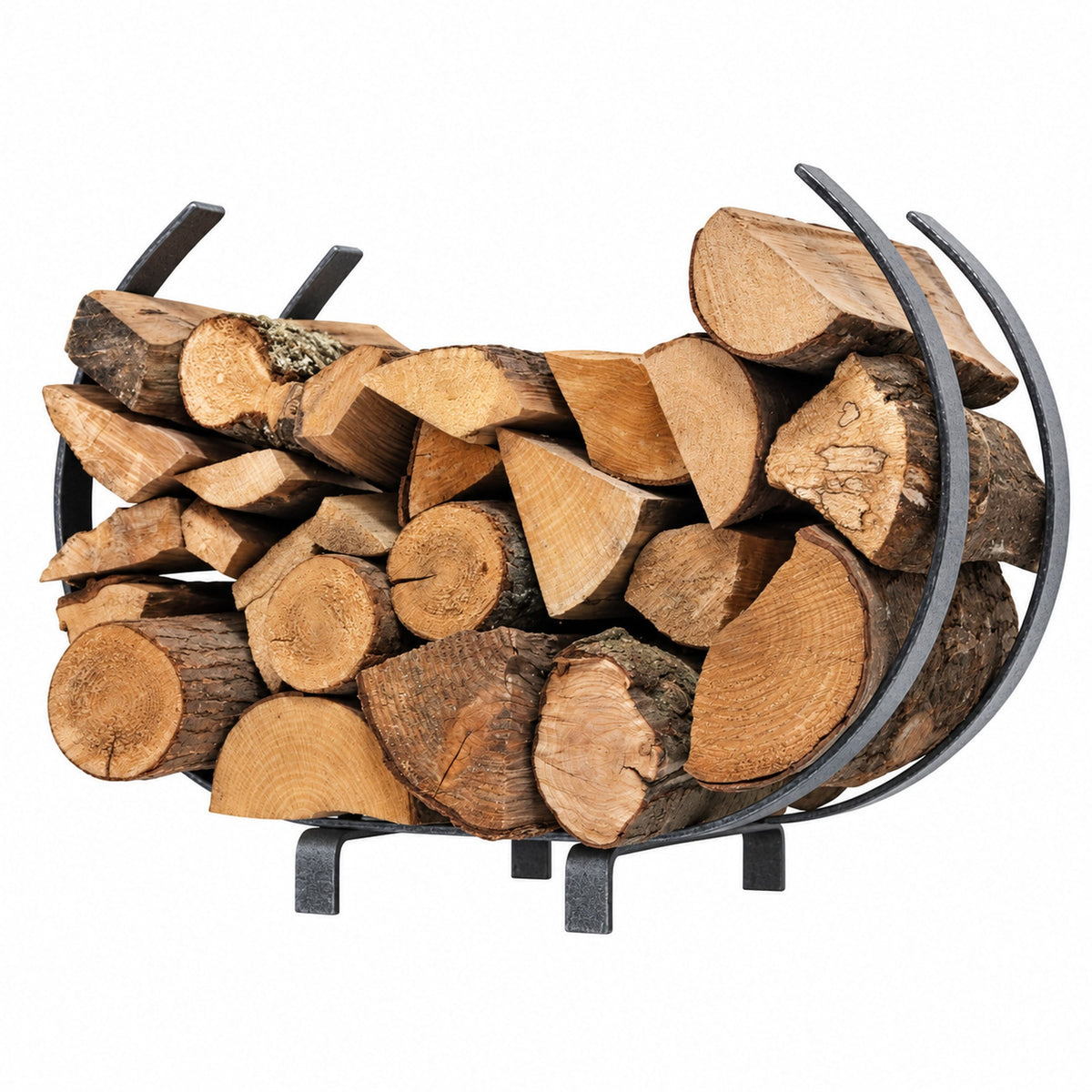 Enclume Floor Indoor/Outdoor Large U Shaped Fireplace Log Rack