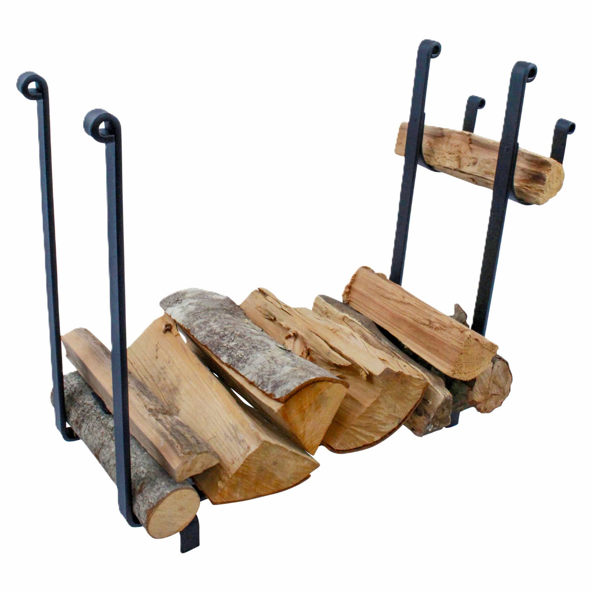 Enclume Floor Large Rectangle Fireplace Log Rack Black (CLEARANCE)