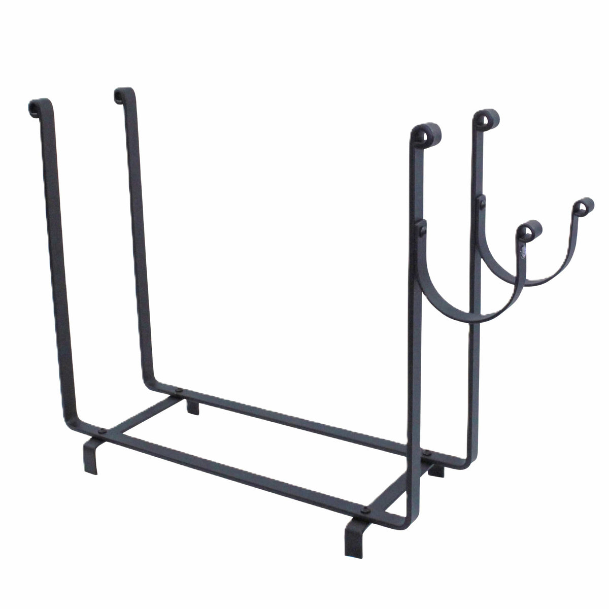 Enclume Floor Large Rectangle Fireplace Log Rack Black (CLEARANCE)