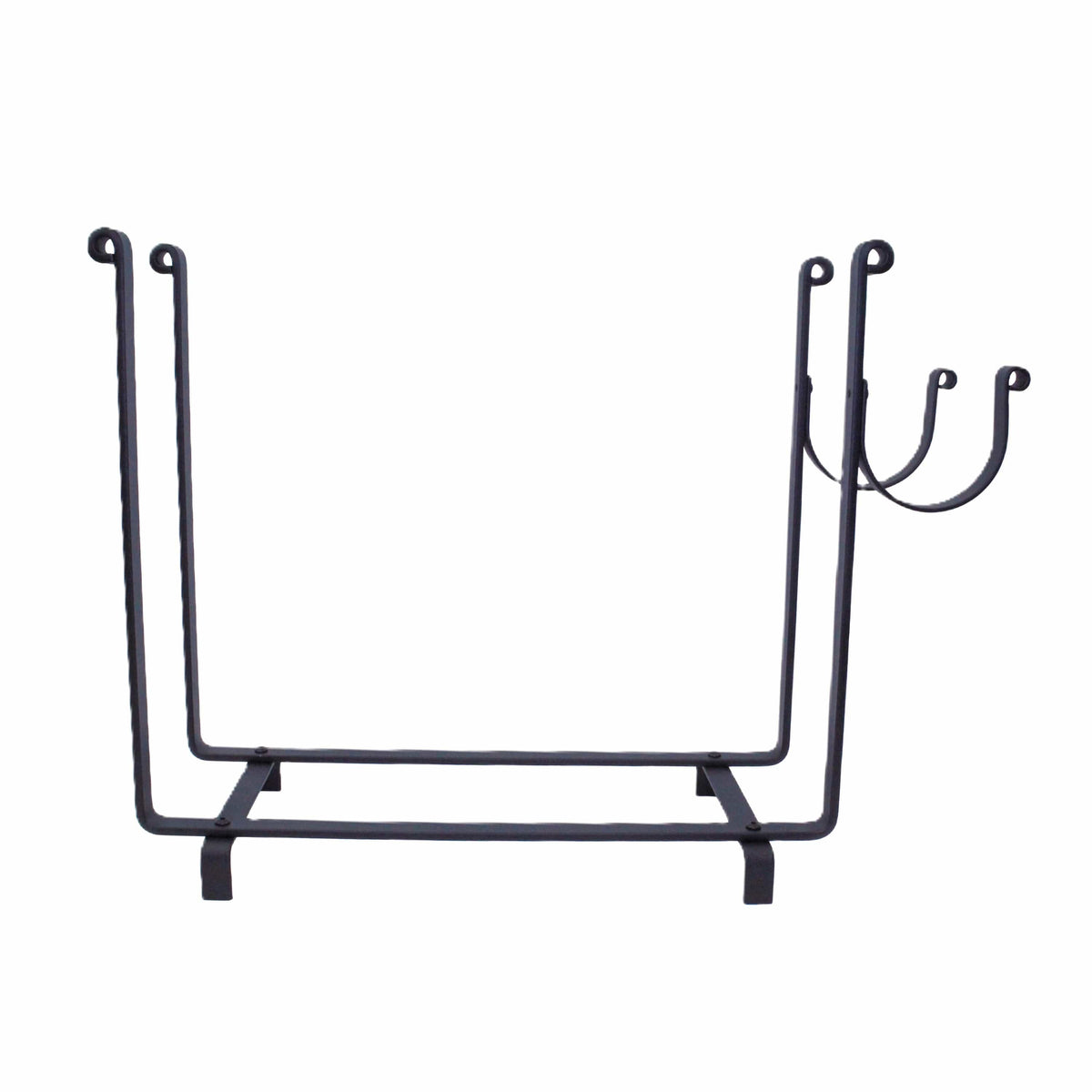 Enclume Floor Large Rectangle Fireplace Log Rack Black (CLEARANCE)
